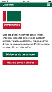 Divisores screenshot 0