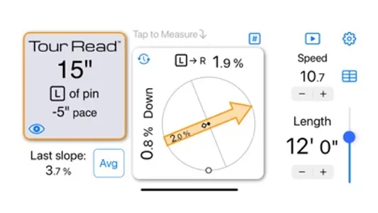 Tour Read Golf screenshot 1
