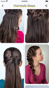 Girls Hairstyles Step by Step screenshot 5