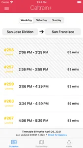Caltrain+ screenshot 0