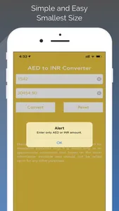 AED to INR Converter screenshot 2