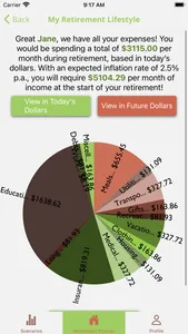 Retirement Planner screenshot 2