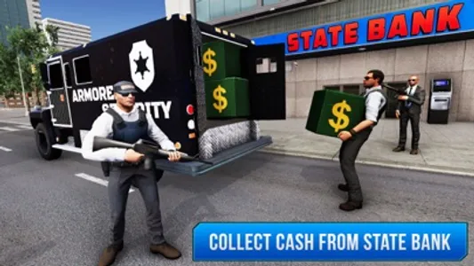 Bank ATM Cash Security Van screenshot 2