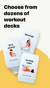 Decks: Friendly home workouts screenshot 2