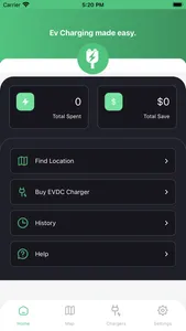 EVDC Charging Map screenshot 2