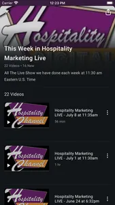 Hospitality Channel TV screenshot 1