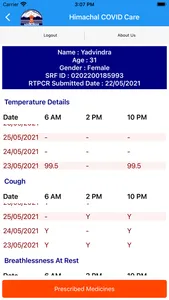 Himachal Covid Care screenshot 3