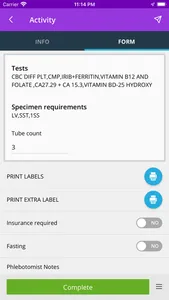 PhlebX - Phlebotomy @ Home screenshot 2