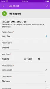 PhlebX - Phlebotomy @ Home screenshot 5