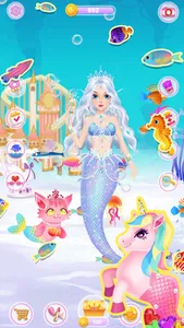 Princess Mermaid Beauty Salon screenshot 1