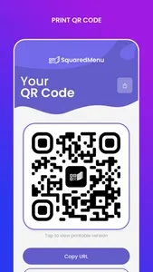 Squared QR Menu Creator screenshot 2