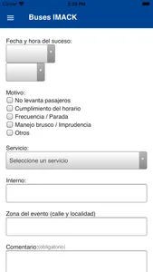 Buses IMACK screenshot 2