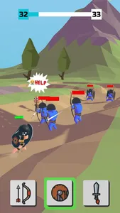 Mini Heroes 3D screenshot 1