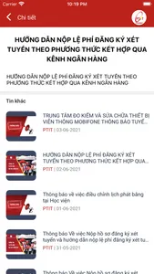 PTIT S-Link Tuyển sinh screenshot 3