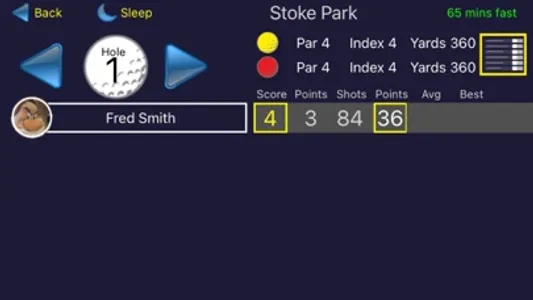 GolfCardLive screenshot 5