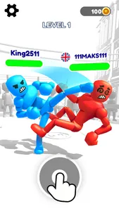 Stickman Ragdoll Fighter: Bash screenshot 2