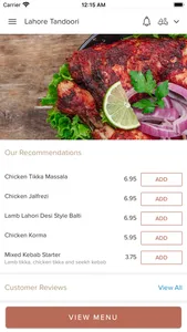 Lahore Tandoori Peterborough screenshot 0