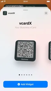 vcardX screenshot 2