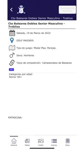 Federación Balear Golf screenshot 6