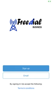 Freedial Business screenshot 0