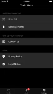 Trado Alerts screenshot 4