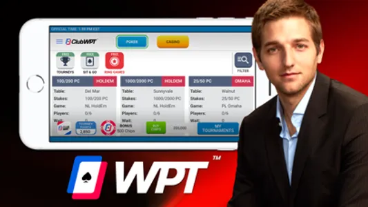 ClubWPT Social screenshot 2