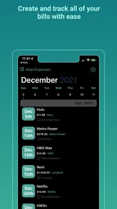 Reoccur: Subscriptions & Bills screenshot 2