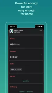 Reoccur: Subscriptions & Bills screenshot 4