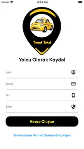 Trend Taksi Yolcu Modülü screenshot 1