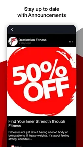 Destination Fitness screenshot 3