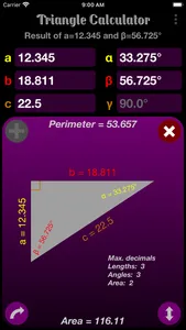 Triangle Calculator screenshot 5