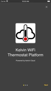 Kelvin Thermostat screenshot 1