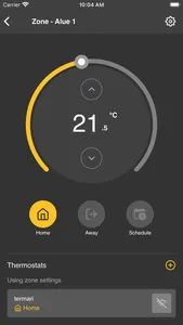 Kelvin Thermostat screenshot 2