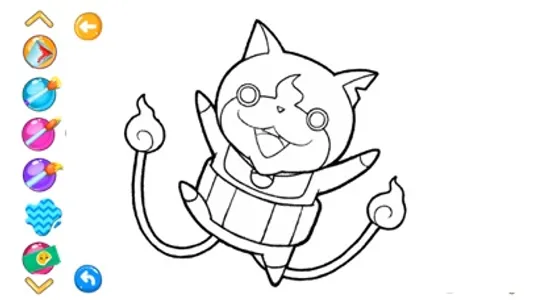 Yo kai Coloring Book screenshot 0