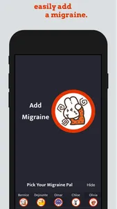 Painless Migraine Tracker screenshot 1