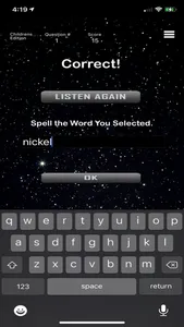 Children's - Comet Spelling screenshot 1