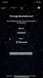 Children's - Comet Spelling screenshot 3