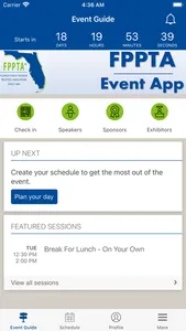 FPPTA Event APP screenshot 2