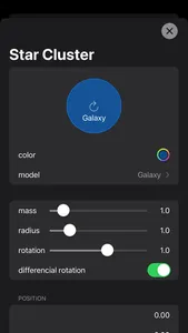 Star Cluster Simulator screenshot 1