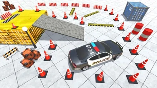 Police Car Parking Simulator - screenshot 2