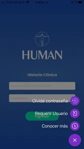 Human Salud Historia Clínica screenshot 1