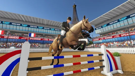 Horse Show Jumping Stunt screenshot 1