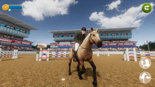 Horse Show Jumping Stunt screenshot 3