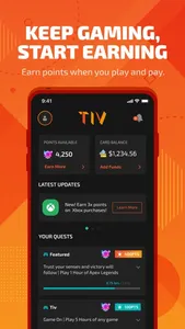 Tiv: Game More, Earn More screenshot 0