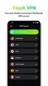 VPN - Touch Hotspot VPN Proxy screenshot 2