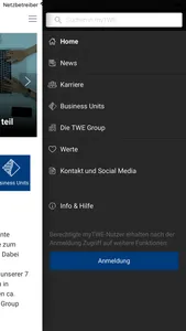 myTWE screenshot 1