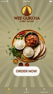 Wee Gurkha Curry House Glasgow screenshot 0