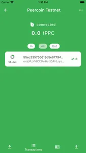 Peercoin Wallet screenshot 1