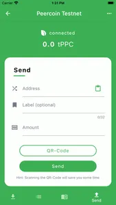 Peercoin Wallet screenshot 4