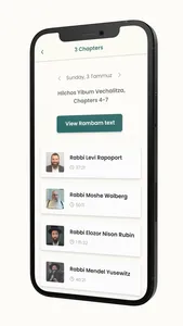 The Rambam App screenshot 1